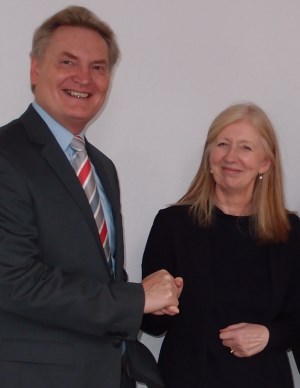 Manfred Flore und RP Anne Ltkes